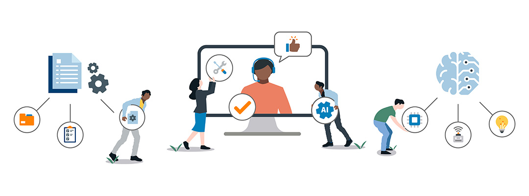 The impact of knowledge management and AI on digital customer service.